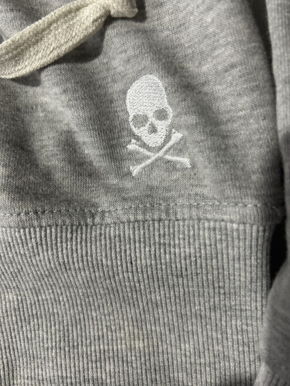 soulcycle Grey Hoodie with Rainbow Stripe Accents - Picture 2 of 4